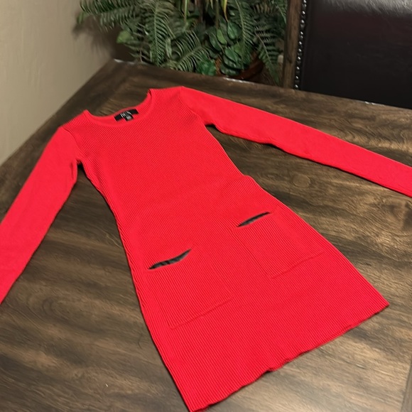 ❤️BCX Red Tunic Sweater - Picture 5 of 10